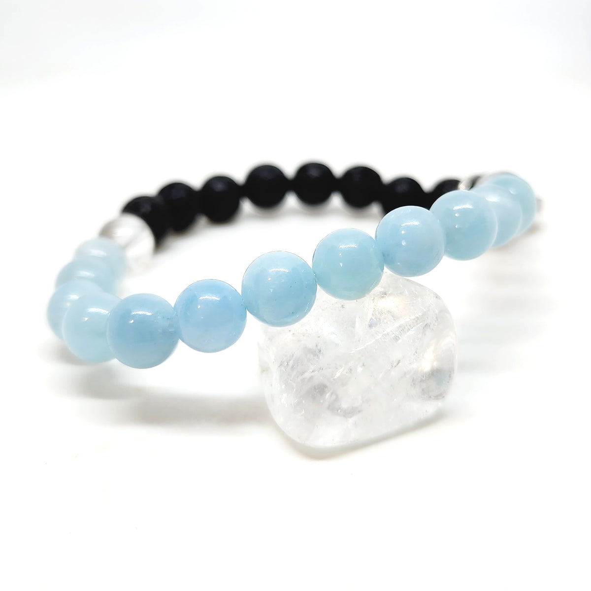 Aquamarine Crystal Bracelet