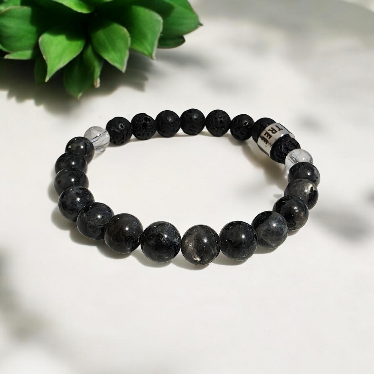 Larvikite Crystal Bracelet