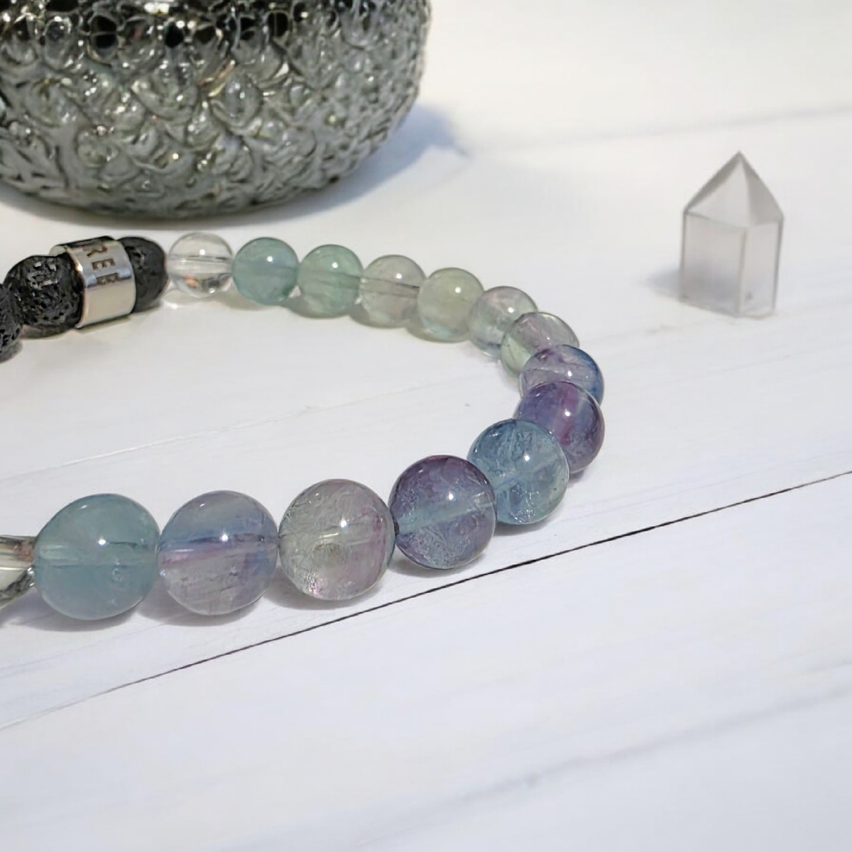 Fluorite Aromatherapy Bracelet
