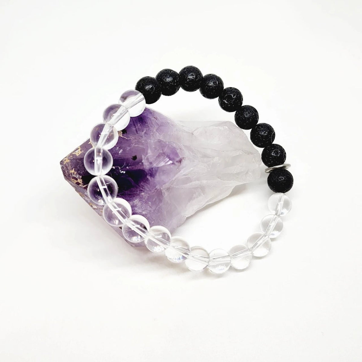 Clear Quartz Crystal Bracelet