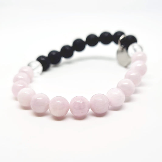 Kunzite Crystal Healing Bracelet