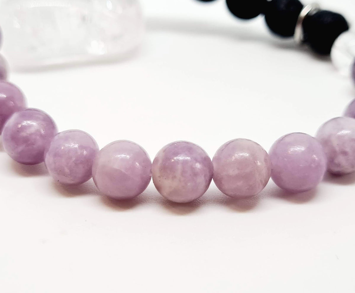 Lepidolite Aromatherapy Bracelet