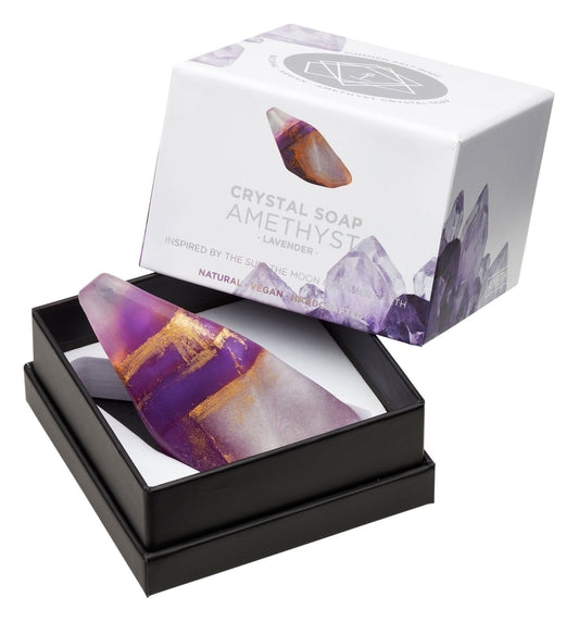 Amethyst Crystal Soap