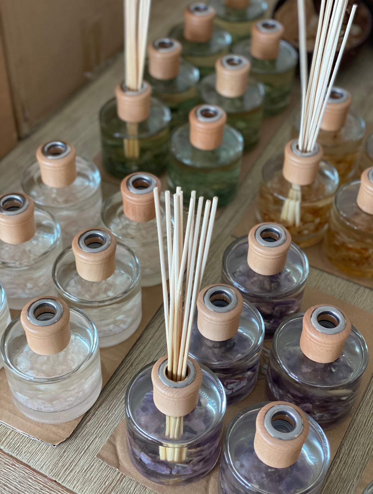 Crystal Infused Reed Diffuser